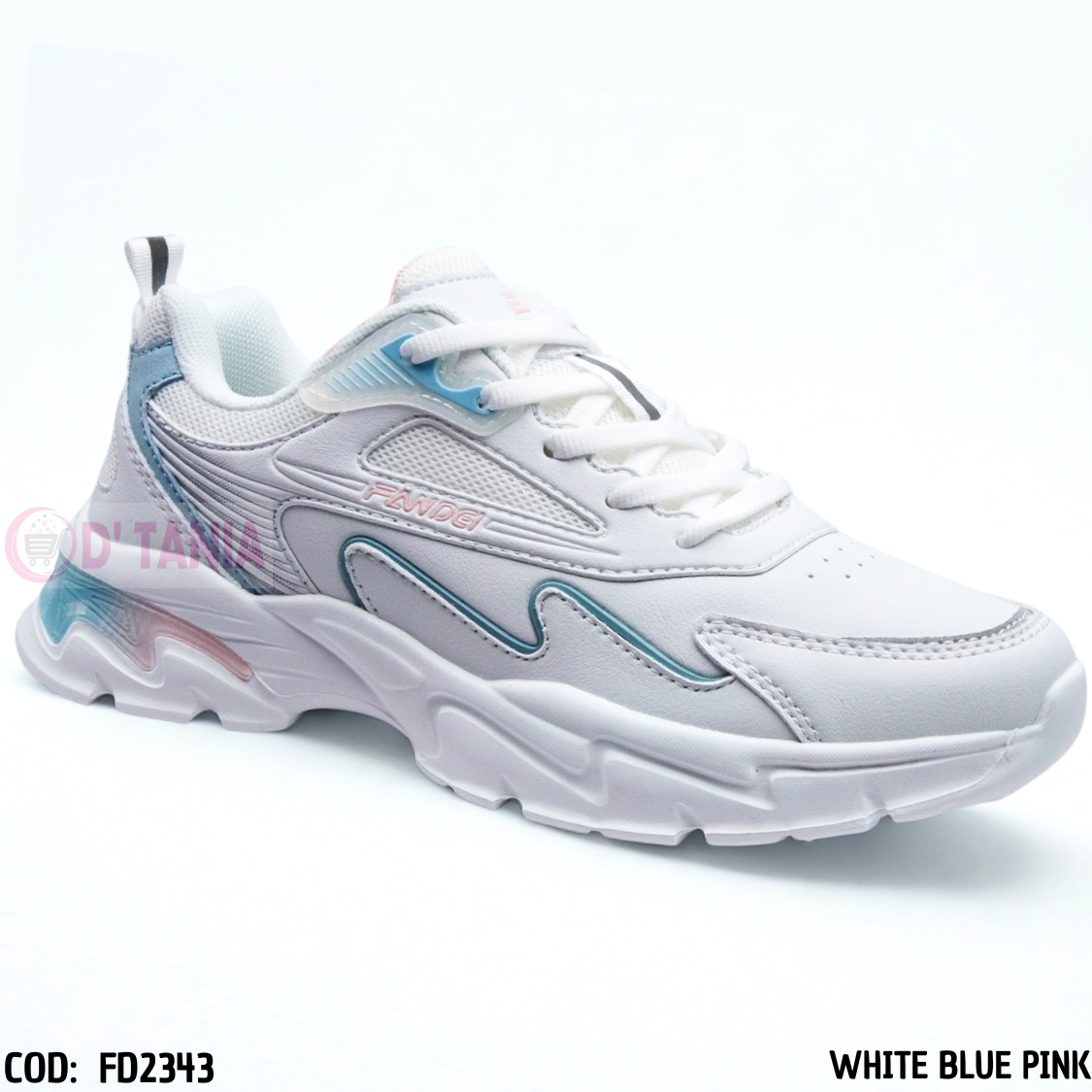 FANDEI FD2343 WHITE BLUE PINK